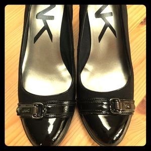 Ann Klein Paten Leather Wedge